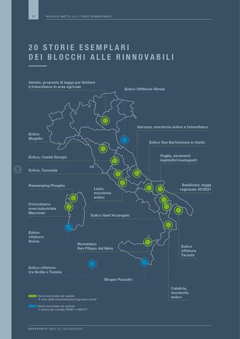mappa rinnovabili Italia